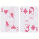 Bicycle Disney Princess Pink Playing Cards