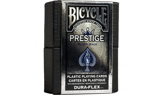 Bicycle Prestige Standard Poker Cards in Box (Blue)