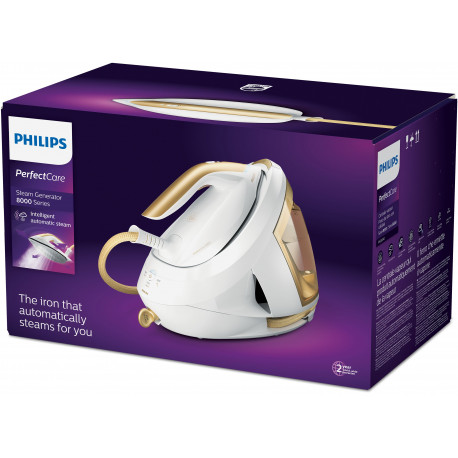 Philips PerfectCare 8000 PSG8040/60 kuldne