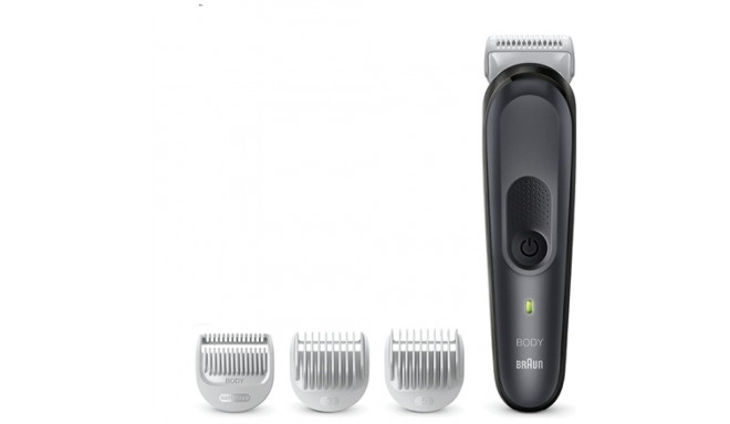 Braun Body Groomer BG3350 Cordless and corded  Operating time (max) 80 min  NiMH  Black/Grey