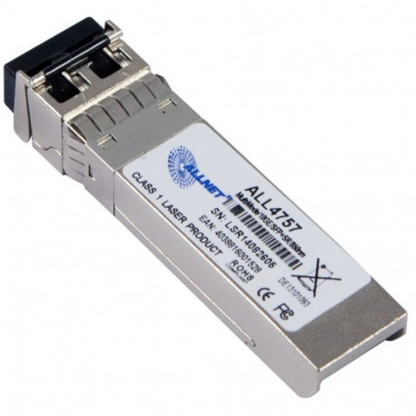 "ALLNET Switch Modul ALL4757-INDU SFP+(Mini-GBIC), 10Gbit Multimode, SR/LC, Industrial -40/+85 Grad,