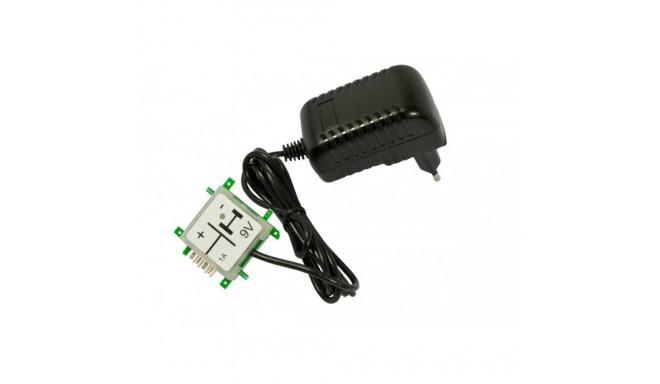 "ALLNET BrickRknowledge Netzteiladapter 9V 1A Sicherung und Masse"