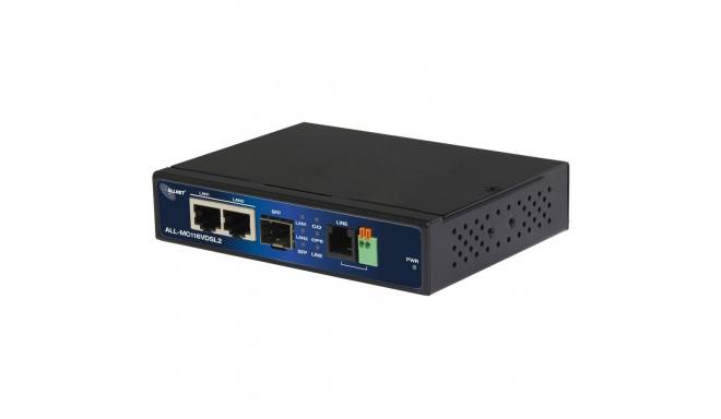 "Z ALLNET Punkt-zu-Punkt Modem VDSL2 via 2-Draht unmanaged ALL-MC116V2 / Max. 3km mit max. 160Mbit/s