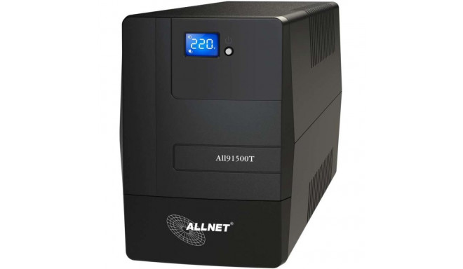 "ALLNET USV 1500VA Line-Interactive, USB, LCD-Display"