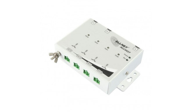 "ALLNET MSR IO ALL4427 / 4 Port 250V/10A Relais im Gehäuse AUSGANG"