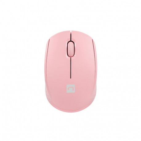 MOUSE NATEC STORK WIRELESS 1600DPI OPTICAL PINK