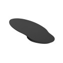 MOUSE PAD WRIST REST NATEC CHIPMUNK 2-IN-1 ERGONOMIC SET BLACK FOAM FILLING