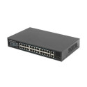 Lanberg RSFE-24P-2C-360 network switch Unmanaged Gigabit Ethernet (10/100/1000) Power over Ethernet 