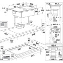 Whirlpool WVH 1065B F KIT Black Built-in 65 cm Zone induction hob 4 zone(s)