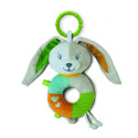 TOY RATTLE LOVELY SOFT BUNNY 0 MON 17787