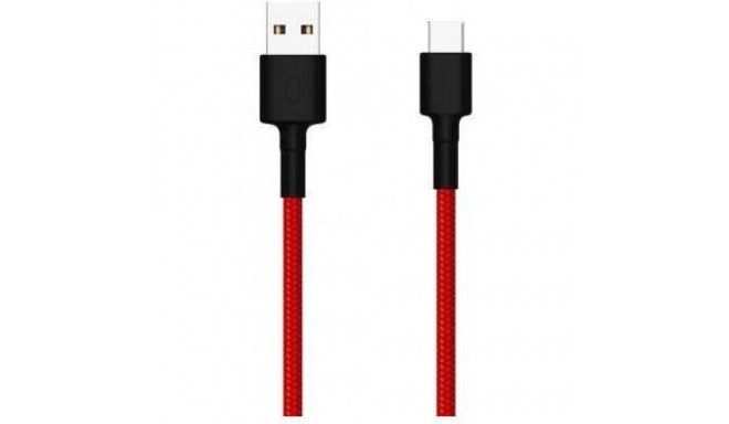XIAOMI MI Type-C punutud kaabel punane