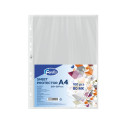 Sheet protectors A4 100pcs, glass clear, 80mk FOROFIS