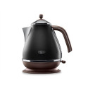 DeLonghi KBOV 2001.BK electric kettle 1.7 L Black,Brown 2000 W