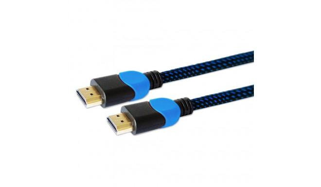 Savio GCL-02 HDMI kaabel 1.8 m HDMI tüüp A (standard) must, sinine