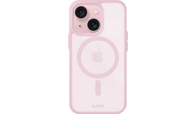 LAUT Huex Protect - obudowa ochronna do iPhone 13/14/15 kompatybilna z MagSafe (pink)