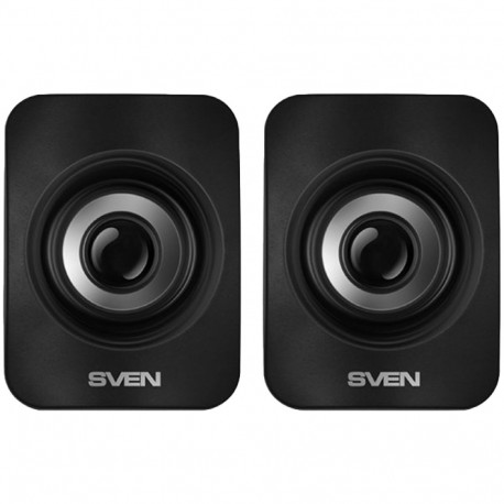 SVEN 130 USB-powered (2x3W); Volume control on the back