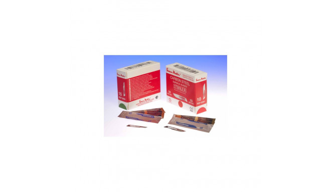 Swann-Morton CARBON STEEL Surgical blades (No.11, sterile - sterilized by gamma radiation, individua