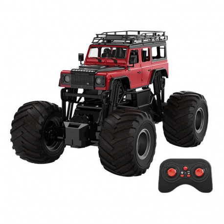 Remote control RC remote control car 1_8 Double Eagle (red) Land Rover Defender E375-003