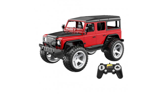 RC remote control car 1_14 Double Eagle (red) Land Rover Defender E362-003