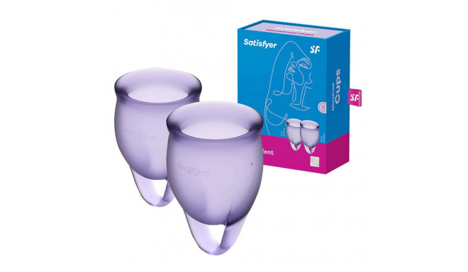 Menstrual Cup Satisfyer Feel confident (purple)