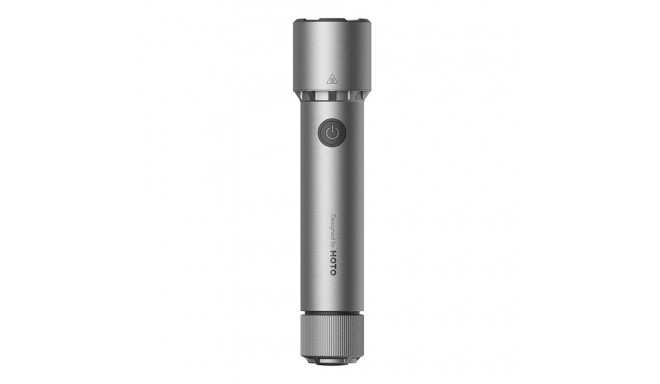 HOTO QWSDT005 tactical flashlight, 2300lm, IP68, 3100mAh, USB-C