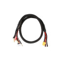 Gens Ace 2S/4S Charge Cable: 4mm & 5mm Bullet With XT60 Connector