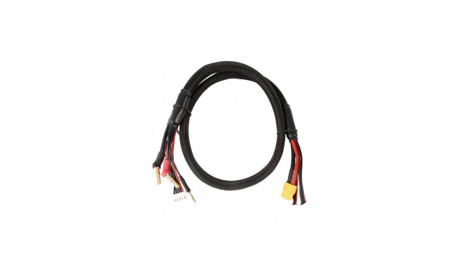 Gens Ace 2S/4S Charge Cable: 4mm & 5mm Bullet With XT60 Connector
