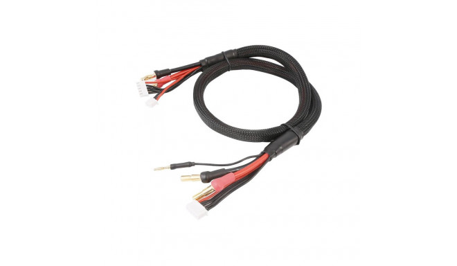 Gens Ace 2S/4S Charge Cable: 4mm & 5mm Bullet With 4.0mm Bullet Connector