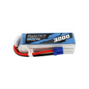 Gens ace 3000mAh 22.2V 60C 6S1P Lipo Battery Pack with EC5 plug