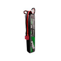 Gens ace 25C 2400mAh 2S2P 7.4V Saddle Airsoft Gun Lipo Battery with Mini Deans(T) Plug