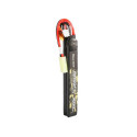 Gens ace 25C 1500mAh 2S1P 7.4V Nunchuck 2X Airsoft Gun Lipo Battery with mini Tamiya Plug