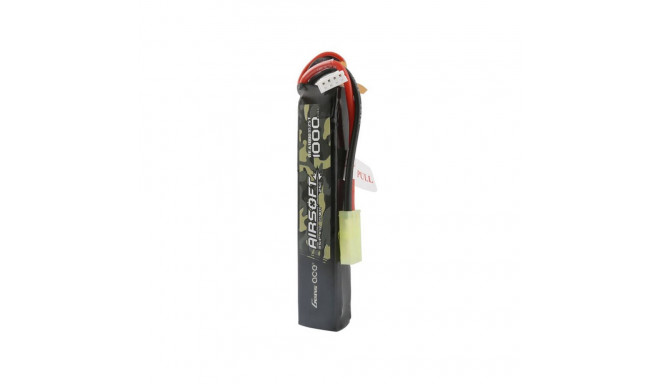 Gens ace 25C 1000mAh 3S1P 11.1V Airsoft Gun Lipo Battery with mini Tamiya Plug