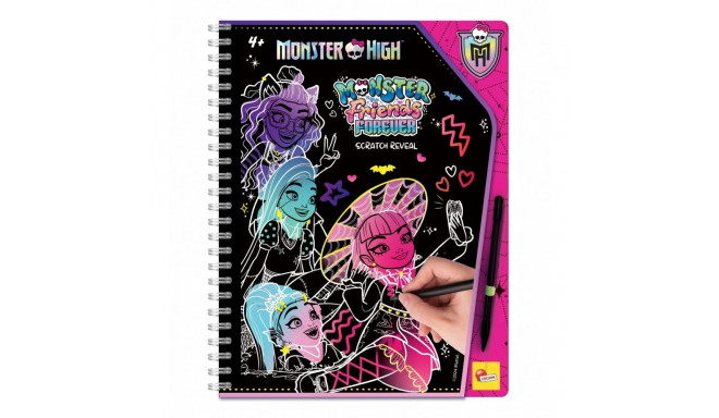 Sketchbook Scratch reveal Monster High Forever Friends