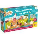 Carotina Baby Panorama puzzle - Farm