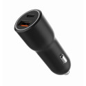 Car Charger USB-A/USB/C 38W PD black