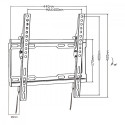 TV Wall Mount 32-70&#39;&#39; 45kg MC-412 VESA 400x40