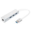 Digitus USB HUB 1x RJ-45 + 3x USB-A 3.0 (DA-70250-1)