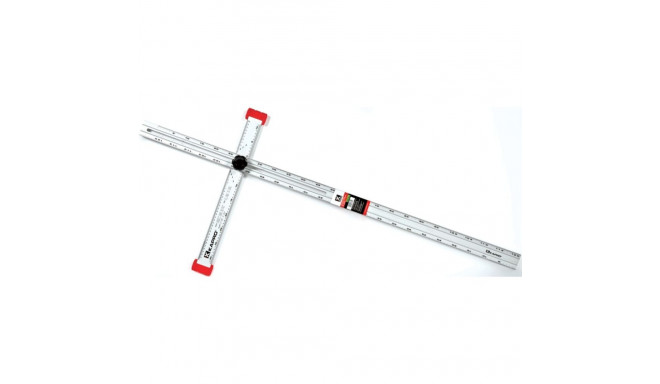 Reguleeritav T-kujuline joonlaud 120 cm / 35 cm, KAPRO