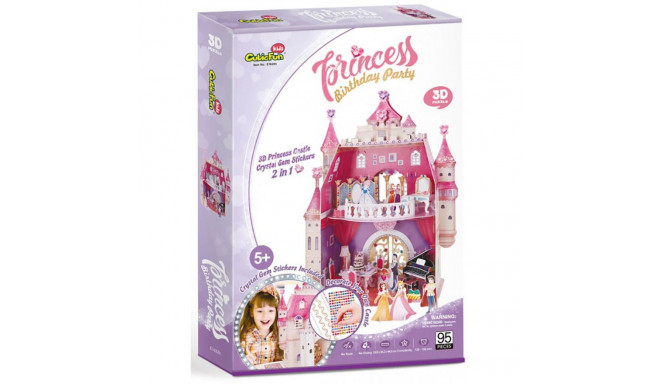 CUBICFUN 3D puzzle Princess birthday house