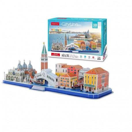 CUBICFUN 3D pusle City Line Veneetsia