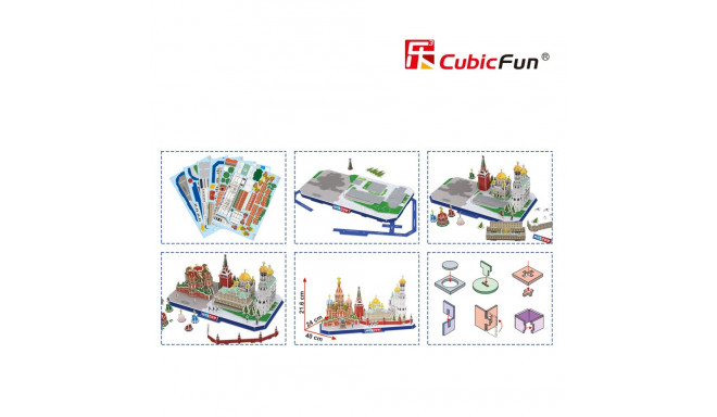 CUBICFUN 3D puzzle City line Moskva