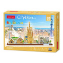 CUBICFUN 3D puzzle City line Barcelona