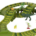 Racetrack dinosaurused autod 240 elementi