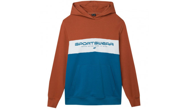 Bluza męska 4F M1032 brąz 4FWSS24TSWSM1032 81S L