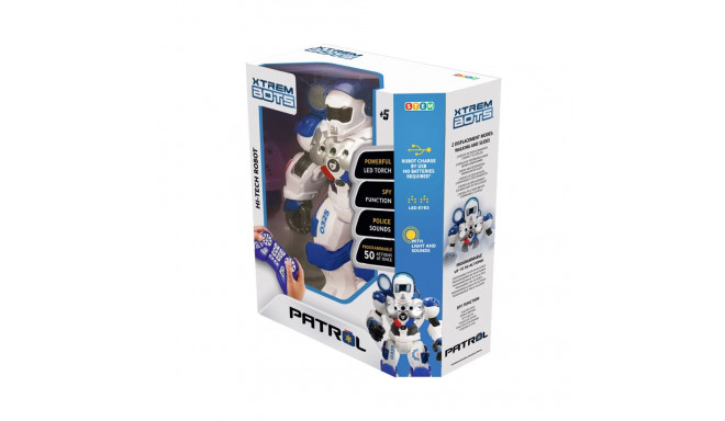 XTREM BOTS interactive robot Patrol bot