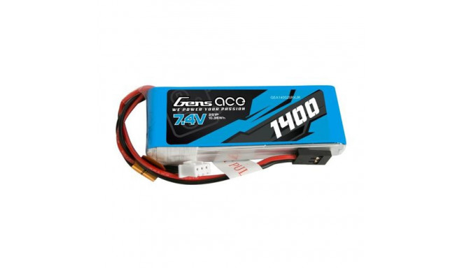 Gens ace Transmitter Lipo Battery Pack 1400mAh 7.4V 2S1P