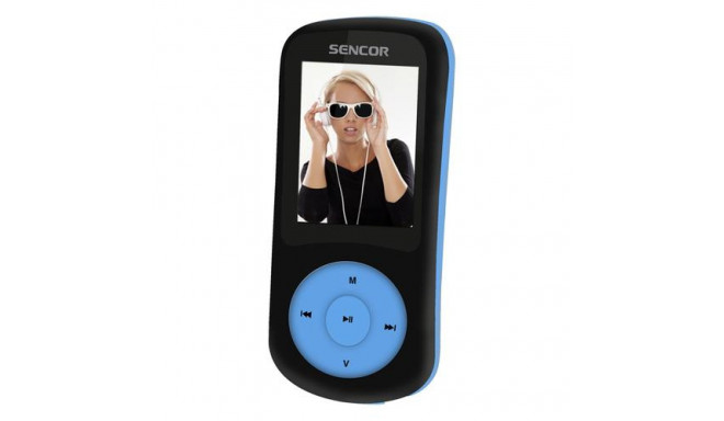 Sencor SFP 5870 BBU MP3/MP4 player MP3 player 8 GB Black, Blue