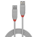 Lindy 5m USB 2.0 Type A Extension Cable, Anthra Line, Grey