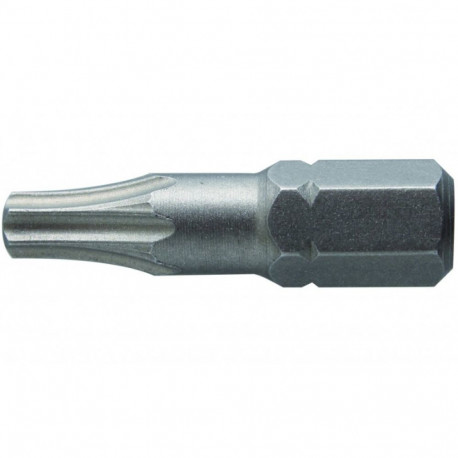 Hogert HT1S363 kruvikeeraja otsik, TX20, 25mm, S2 teras, 2 tk, 1/4" kuusnurk, 58-60 HRC