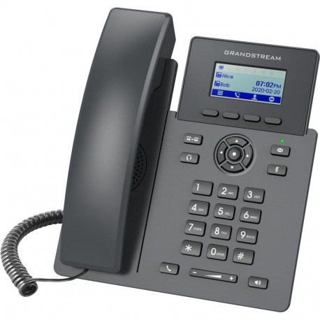 Grandstream Networks GRP2601 must IP-telefon 1 liiniga LCD